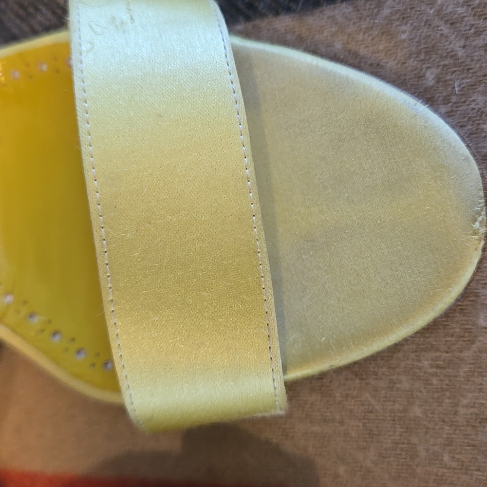 Manolo Blahnik Verda Sandal profi 105 Chartreuse 37 - Picture 4 of 13